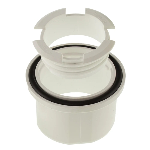 Mini Trimline Outlet to suit 68mm round downpipe - White