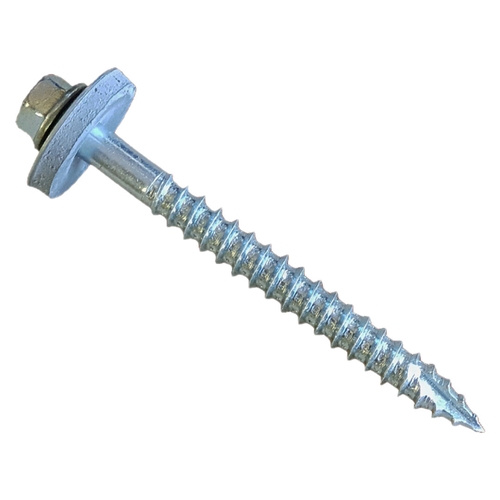 65mm Timber Tek Screws with 19mm washers (100/Bag)