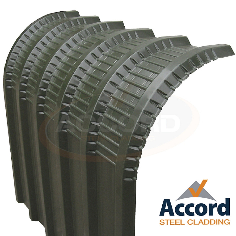 Cranked 32/1000 (L) Box Profile Cladding - Accord Steel Cladding Ltd